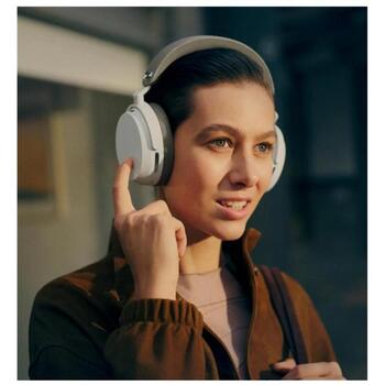 Sennheiser наушники MOMENTUM 5 800079, Bluetooth 5.4, 42мм, 520Ом, 108дБ, 6-40000Гц, 57ч, белые, ANC, микрофон, Dolby Atmos (800079)