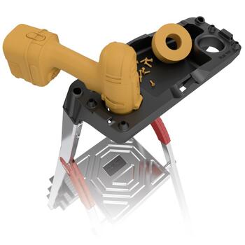 Kāpnes mājsaimniecības L60 StandardLine / alumīnija / 3 pakāpieni 038160307 HAILO (038160307)