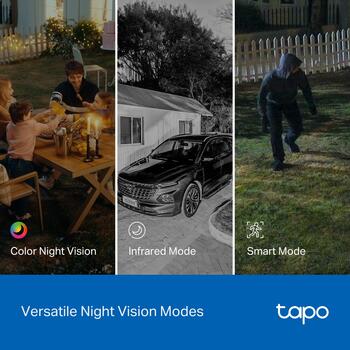 TP-LINK Tapo C545D уличная двухобъективная камера безопасности, 2K 3MP, 165° FOV, 6mm, IP66, двусторонняя связь, AI-детекция (TAPO C545D)