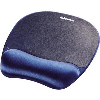 Fellowes peles paliktnis ar plaukstas atbalstu 9172801, 202 x 235 x 25 mm, zila, ergonomisks, atmiņas putas (9172801)