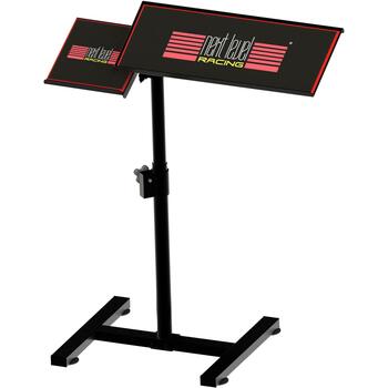 Next Level Racing tastatūras un peles statīvs NLR-A012, 68-88cm, 50x21cm, 20x22cm, augstuma regulēšana, grīdas statīvs, melns (NLR-A012)