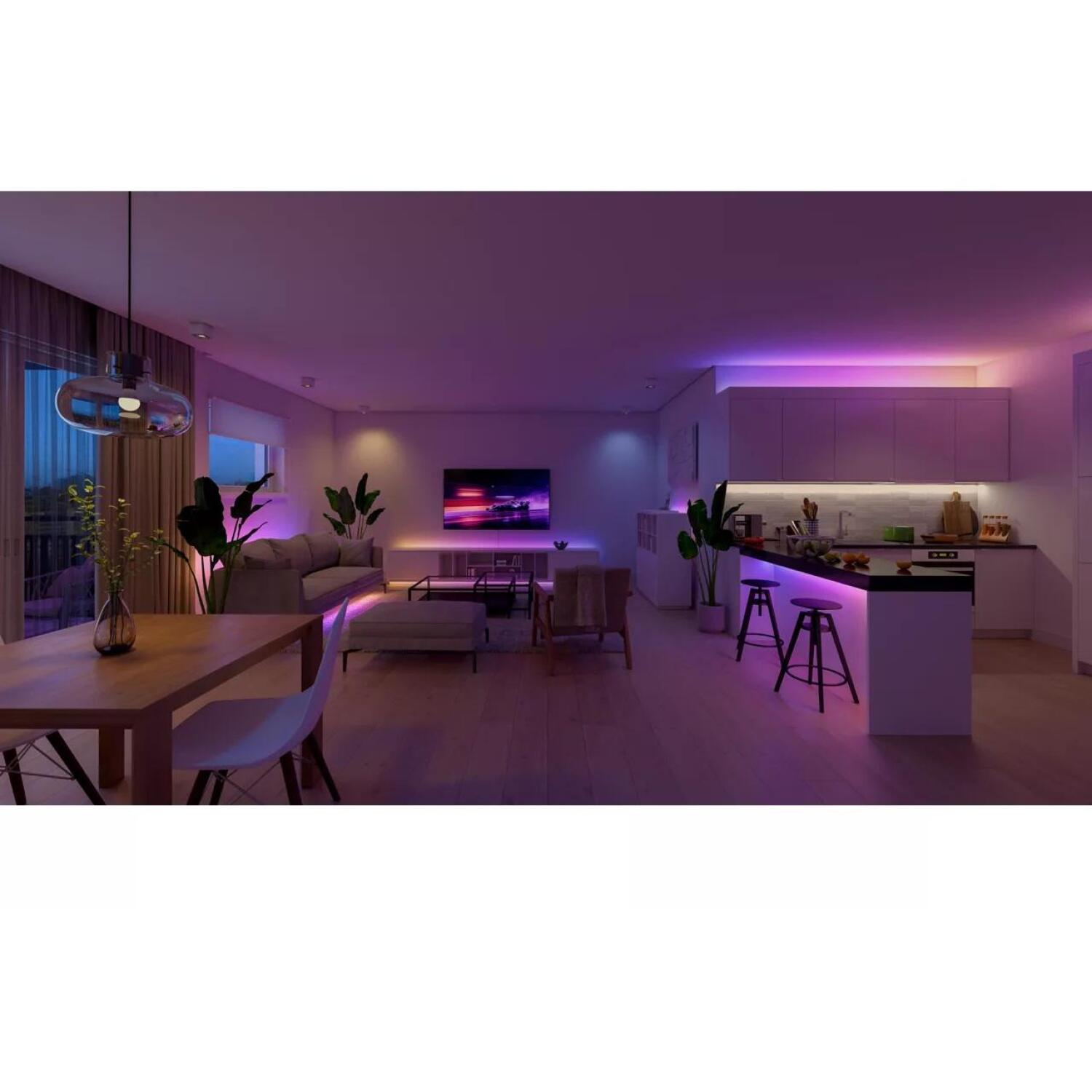 Philips Hue Essential gaismas lente 8721103096487, 10m, 27.2W, 500lm, 6500K, IP20, Zigbee, Bluetooth (8721103096487)