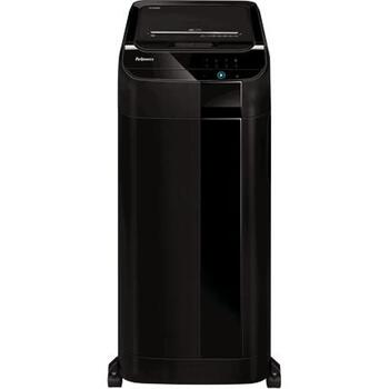 Fellowes Шредер AutoMax 550C, 3.35 м/мин, черный, 4 x 38 мм, 83 л, P-4, авто-подача, режим сна (4963101)