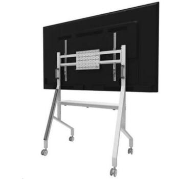 Neomounts televizora statīvs FL50-525WH1, 55-86 collu, 76 kg, regulējams augstums 106-136 cm, 4 pozīcijas (FL50-525WH1)