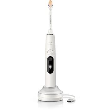Philips elektriskā zobu birste DiamondClean 8000 HX8311/11, 62000 kustības/min, 14 dienas, 5 režīmi, 3 intensitātes līmeņi (HX8311/11)