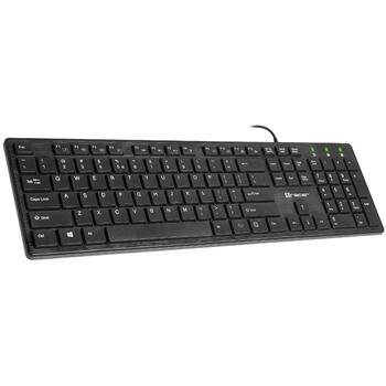 Tracer Ofis USB tastatūra TRAKLA45922, 1.8m, melna, membrāna, USB, ikdienas lietošanai (TRAKLA45922)