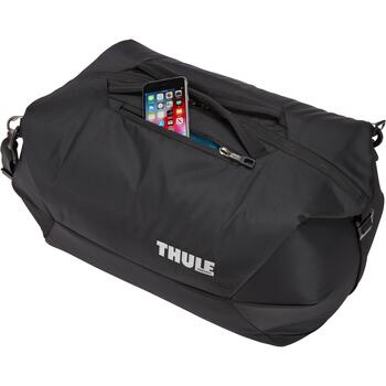 Thule 4025 Subterra Duffle 45L TSWD-345, 3204025, 45L, 56x35x25cm, 880g, neilons, melns, rāvējslēdzējs, plecu siksna (3204025)