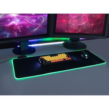 Tracer Коврик для мыши TRAPAD47549, 800x300x4mm, RGB подсветка, мягкий, нескользящая резина (TRAPAD47549)