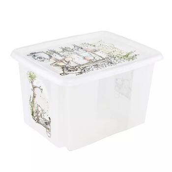 Keeeper Коробка для хранения с крышкой 30L 0612238001238, 45x35x27cm, PP, легкая в очистке поверхность (0612238001238)