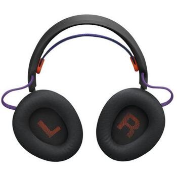 JBL Quantum 650 Wireless Black JBLQTUM650BLK, беспроводная игровая гарнитура, 32 Ом, 20-20000 Гц, Bluetooth 5.3, 60ч, 39ч, USB-C (JBLQTUM650BLK)