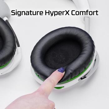 HyperX наушники CloudX Stinger 2 75X28AA, 10-28000 Гц, 32 Ω, 50 мм, 1.2 м, Xbox, игровые, белые, проводные, закрытые (75X28AA)
