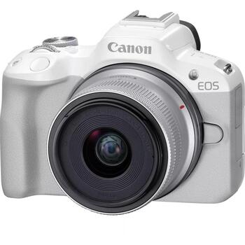 Canon EOS R50 Беззеркальная камера, 5812C013, 24.2 МП, 4K 30p, ISO 100-25600, 2.95