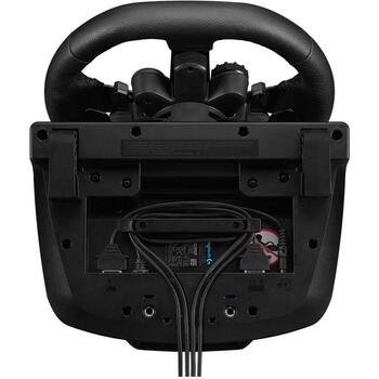 Logitech Руль G923/941-000149, угол поворота 900°, USB 2.0, педали 3100 г, 150 МБ свободного места, черный (941-000149)