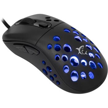 White Shark Мышь AZRAEL-B GM-5013, 7200-12800 DPI, 6 кнопок, 1.8 м, USB 2.0, подсветка, оптическая (AZRAEL-B)