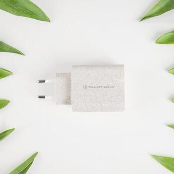 Tellur Lādētājs TLL151321, AC 100-240V, 38W, 6A, C tips PD 20W, USB QC3.0 18W, eko materiāli, aizsardzība (TLL151321)