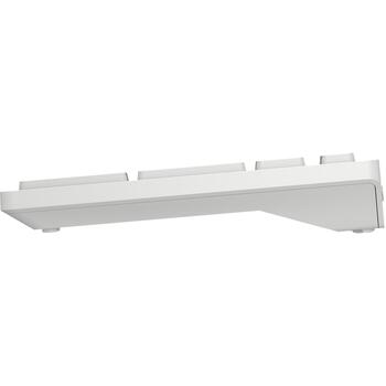 Dell Клавиатура и мышь KM5221W Pro 580-AKFB, 2.4GHz, 3 кнопки, QWERTY, Русский, белый, беспроводной, мышь в комплекте (580-AKFB)