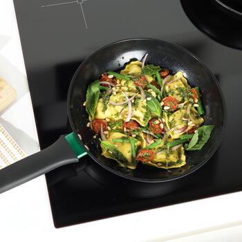 Russell Hobbs RH03254EU7 Verde Thermocollar сковорода, 24 см, алюминий, антипригарное керамическое покрытие, без PFAS (RH03254EU7)