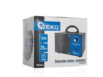 Ozona ģenerators, 28 000 mg/h, taimeris 5-60 min, G02666, GEKO (G02666)