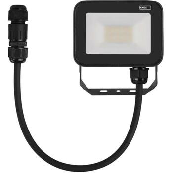 Emos LED прожектор INOVO ZS2612, 10 W, 1100 lm, нейтральный белый, IP65, алюминий, стекло, 120°, 50 000 часов (ZS2612)
