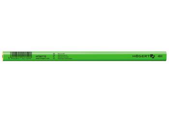Hogert mūrnieka zīmulis HT3B772, 250mm, 4H, ovāls, ergonomisks (HT3B772)