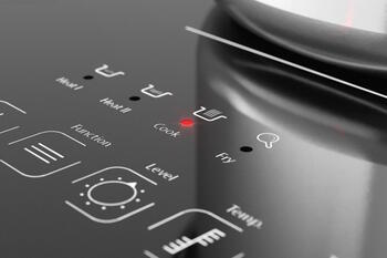 Настольная индукционная плита с 2 зонами нагрева Sensor-Touch дисплеем и таймером чёрная ProGourmet 3500 Caso (02233)