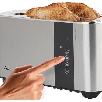 Jata Tosteris JETT1146, 1400 W, 2 atveres, 7 grauzdēšanas līmeņi, atkausēšanas funkcija, noņemams drupatu režģis (JETT11146)