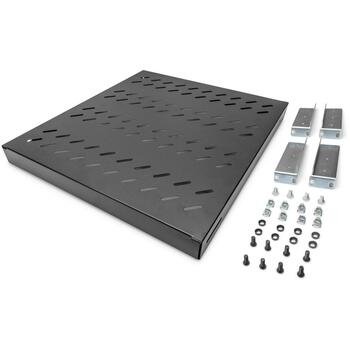Digitus Полка для стойки DN-97647, 48.2см, 50см, 4.45см, 1U, черный, крепежные рейки 500-780мм (DN-97647)