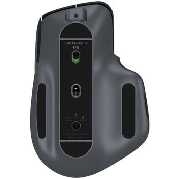 Logitech оптическая мышь MX Master 3S 910-006559, 8000 DPI, 7 кнопок, Bluetooth, перезаряжаемая, эргономичный дизайн (910-006559)