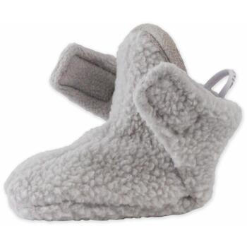 Lodger Teddy тапочки SLT 329_3-6, 3-6M, 100% полиэстер, серые, липучка, осень/зима (SLT 329_3-6)