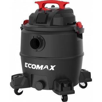Ecomax putekļu sūcējs EM19427PE-30AA&EMX, 30l, 1200W, 180mbar, 33l/s, 220-240V, DN 32, pūtēja funkcija, drenāžas atvere (EM19427PE-30AA&EMX)