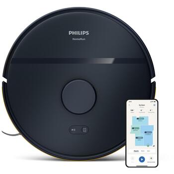 Philips робот-пылесос XU2000/10, 0.38 L, 130 мин, 66 дБ, Li-Ion 2600 мАч, влажная уборка, Wi-Fi, лазерный датчик (XU2000/10)
