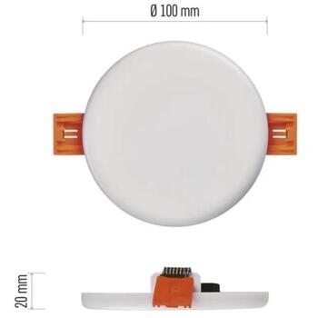 Emos LED светильник VIXXO ZV1122, 7,5 Вт, 650 лм, 220–240 В, IP65, 30 000 часов, 120°, 4 000 K (ZV1122)