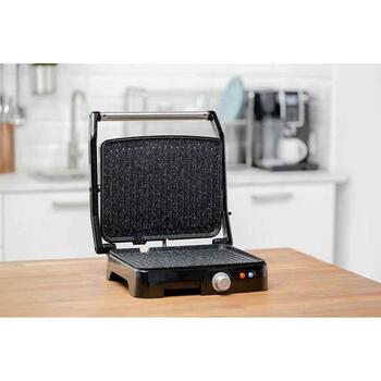 Zelmer ZPR2000 контактный гриль, 72104702P, 2200W, 2 позиции, 290x230mm, антипригарный, сталь/пластик, поддон для жира (72104702P)