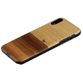 Man&Wood Чехол для смартфона M7661B, 6.1, натуральное дерево, поликарбонат, Apple iPhone XR, С изображением (M7661B)