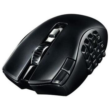 Razer bezvadu spēļu pele Naga V2 HyperSpeed RZ01-03600100-R3G1, 30000 DPI, 2.4GHz, Bluetooth, 19 programmējamas pogas, ergonomiska (RZ01-03600100-R3G1)
