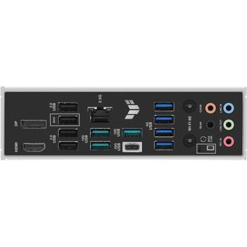 Asus Dēlis TUF GAMING B850M-PLUS WIFI, AMD AM5, DDR5, 192 GB, 4 x DIMM, 3 x M.2, 4 x SATA III, 7.1 audio, Wi-Fi 6E, Bluetooth 5.3 (TUF GAMING B850M-PLUS WIFI)