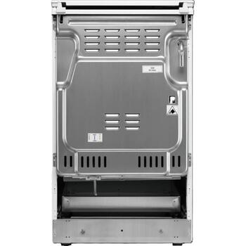 Electrolux LKK560010K газовая плита с электрической духовкой, 58л, 50см, черная, SteamBake, AirFry, AquaClean (LKK560010K)