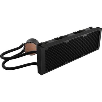 Genesis AIO šķidrumu dzesētājs, NLG-2320, 360 mm, 80 cfm, 3 ventilatori, PWM atbalsts, 2400 RPM sūknis (NLG-2320)
