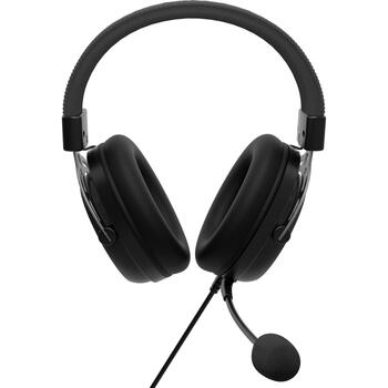 Genesis spēļu austiņas Toron 301 NSG-2160, vadu, 3.5mm, 32 Ohm, 20-20000 Hz, mikrofons, melnas (NSG-2160)