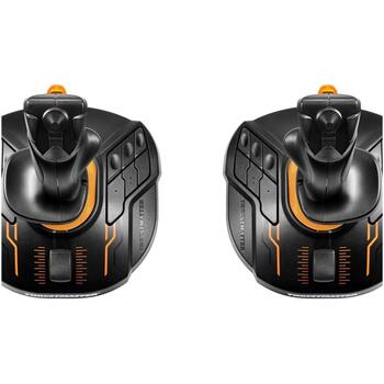 Thrustmaster джойстик T.16000M FCS Space Sim Duo 2960815, 2 шт, USB, аналоговый/цифровой, ПК, 30 кнопок, 4 оси, H.E.A.R.T (2960815)