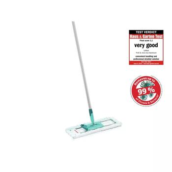 LEIFHEIT Profi XL micro duo 1055045, grīdas birste, 42cm, 140cm, 360° rotējoša, Click sistēma (1055045)