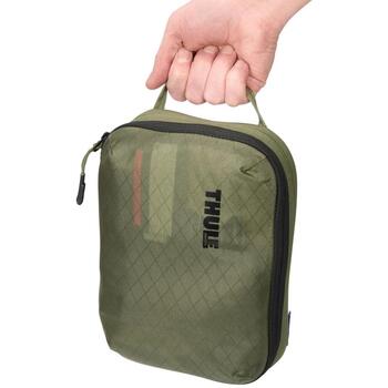Thule Kompresijas iepakošanas kubs 3205115, 25 x 18 x 3 cm, 26 x 18 x 11 cm, 0,08 kg, neilons, zaļa (3205115)