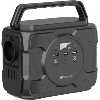 Sandberg Источник питания AC 200 420-83, 48000 мАч, 177,6 Втч, 200 Вт, 1 x AC, 3 x USB A, 1 x USB C, 1 x DC (420-83)