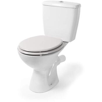 Beldray Унитазное сиденье LA032355PGRY, 36.5x42.5см, дерево, бежевый, цинковые петли, легкая установка (LA032355PGRY)