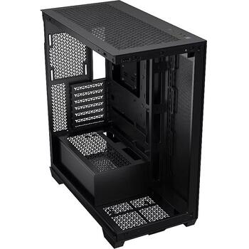 Corsair 3500X компьютерный корпус CC-9011276-WW, Mid-Tower, ATX, черный, сталь, закаленное стекло, 7 слотов расширения (CC-9011276-WW)