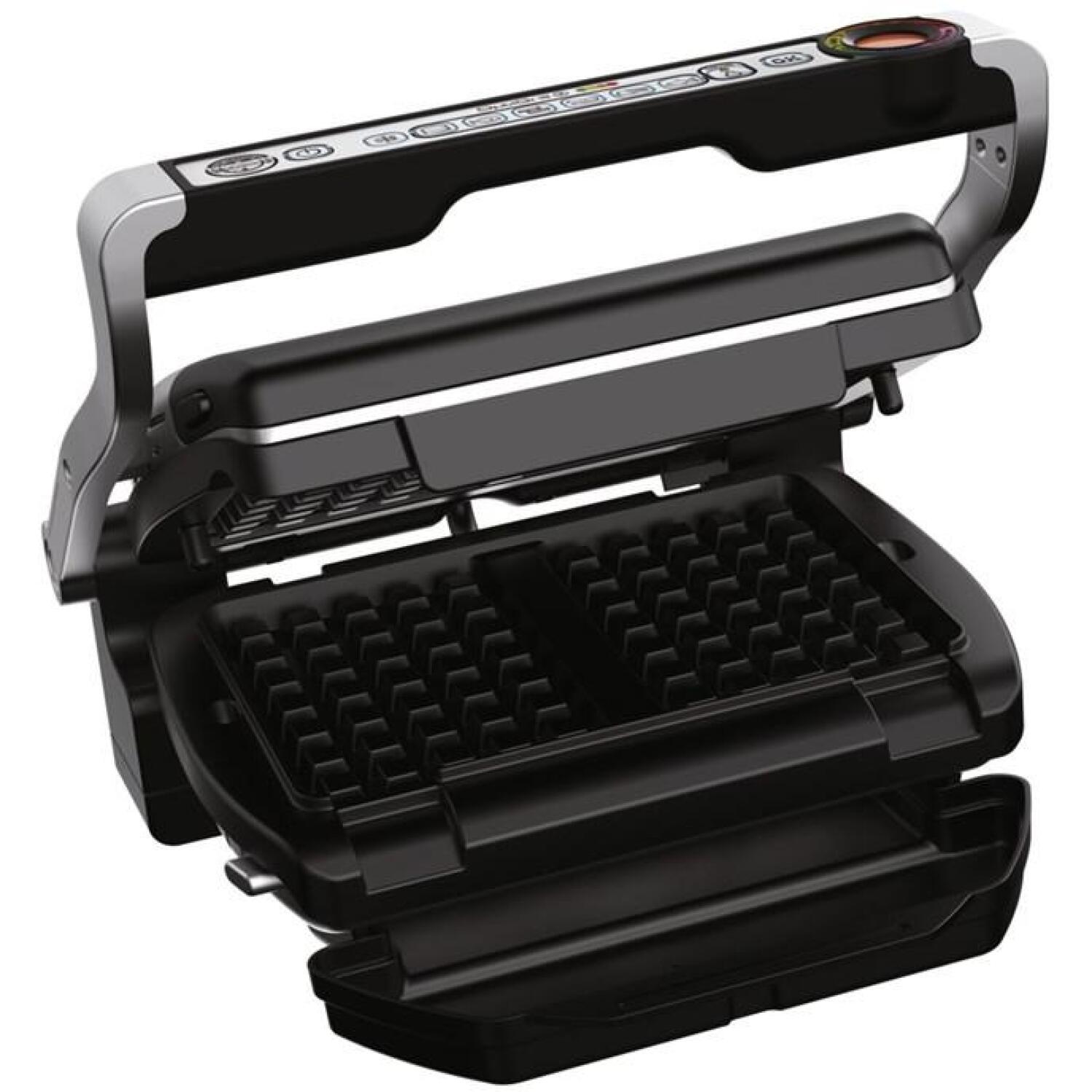 Tefal Kontaktgrils GC716D12, 300x200mm, 6 gatavošanas programmas, noņemamas plāksnes, regulējams termostats (GC716D)
