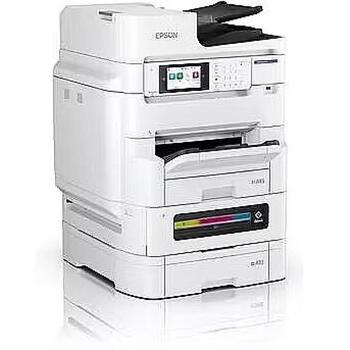 Epson Многофункциональный принтер WorkForce Pro EM-C8101RDWF, 4800 x 1200 DPI, 26 стр/мин, Wi-Fi, Белый (C11CL32401)