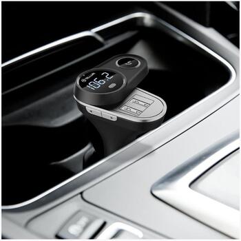 Tellur FMT-B5 TLL622041 FM-модулятор, Bluetooth, 2xUSB, 12-24V, MP3/WMA, MicroSD, громкая связь, дисплей (TLL622041)