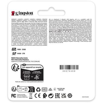 Kingston Карта SDR2V6/128GB, 128 ГБ, SDXC, UHS-II, 280 МБ/с, 100 МБ/с, U3, V60, черный (SDR2V6/128GB)