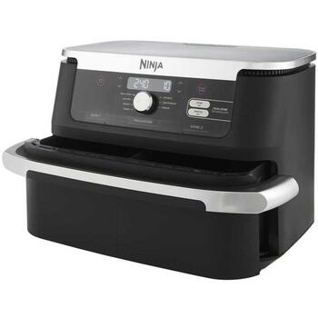 Ninja aerogrils AF500EU, 2470 W, 10.4 l, 40-240 °C, taimeris, nelīpošais pārklājums, Dual Zone, MegaZone (AF500EU)